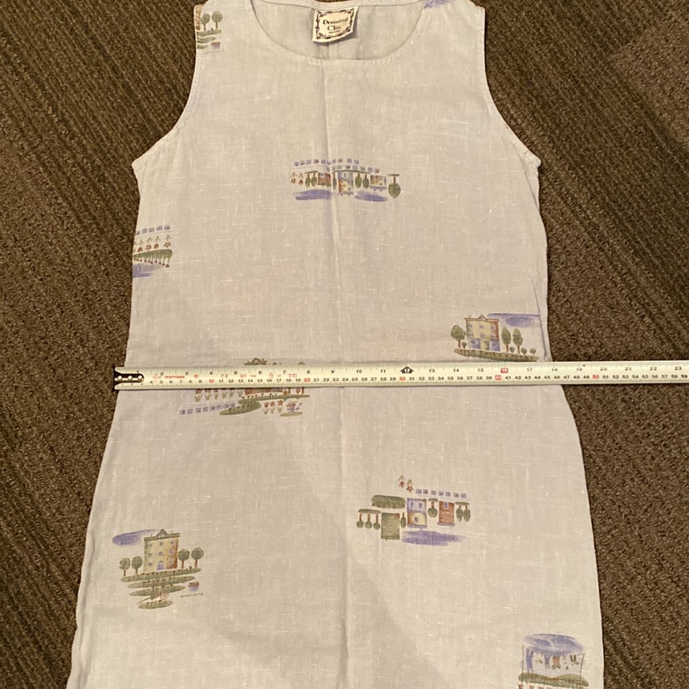 Dressing Clio petite dress, 100% linen - Picture 5 of 6